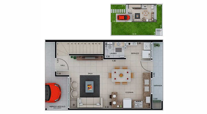 Residencial Antônia, planta (5 de 6)