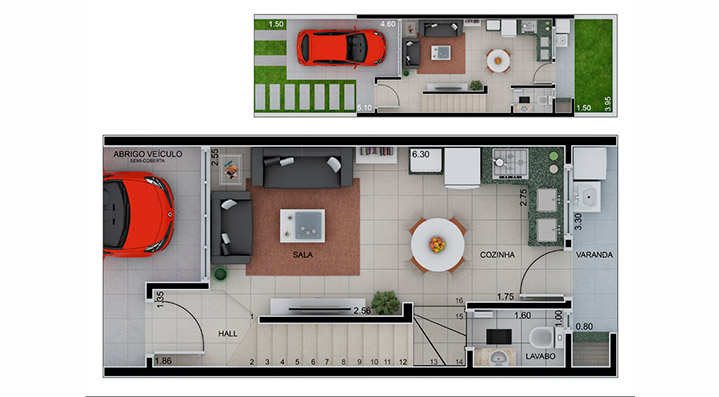 Residencial Antônia, planta (3 de 6)