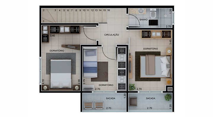 Residencial Antônia, planta (4 de 6)