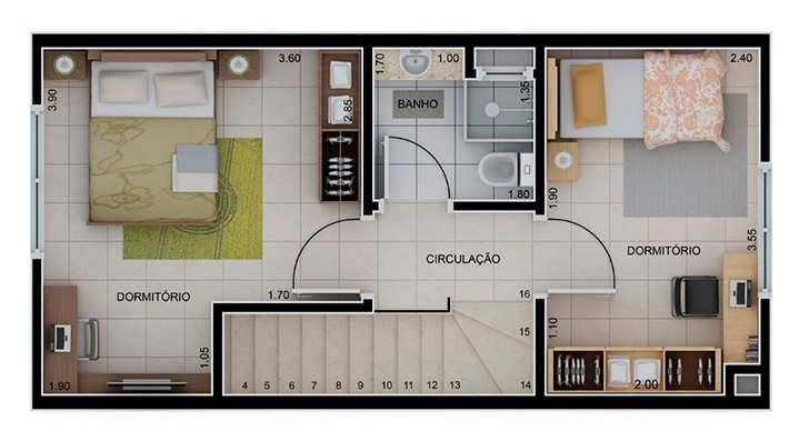 Residencial Antônia, planta (2 de 6)
