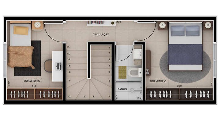 Residencial Daiana, planta (3 de 6)