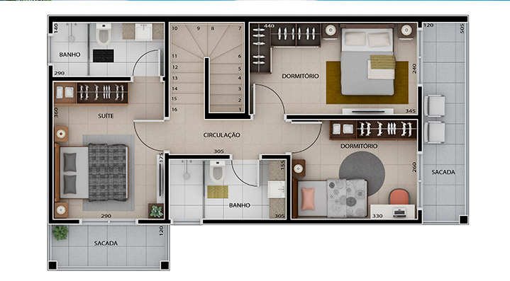 Residencial Daiana, planta (5 de 6)
