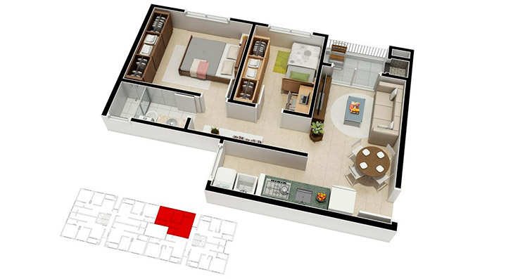 Residencial Ouro Branco, planta (3 de 5)