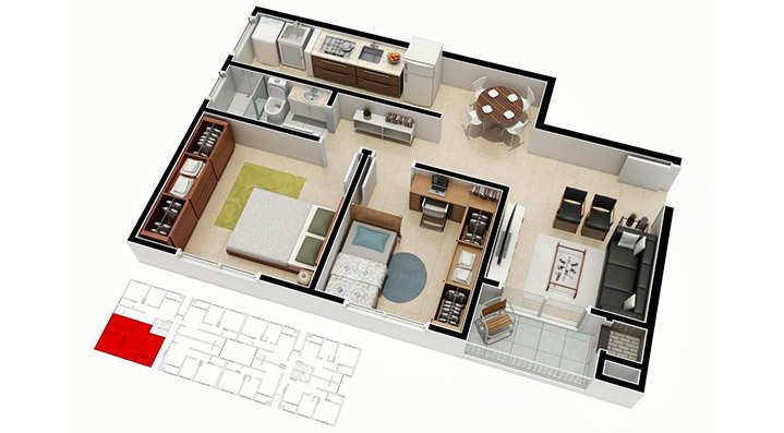 Residencial Ouro Branco, planta (5 de 5)