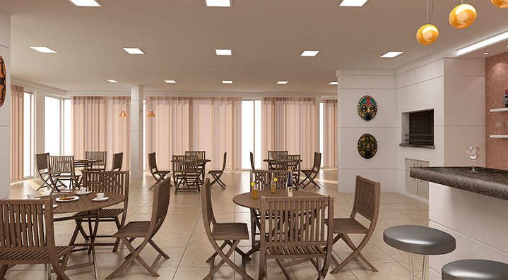 Residencial Vale Toscana, área interna (4 de 6)
